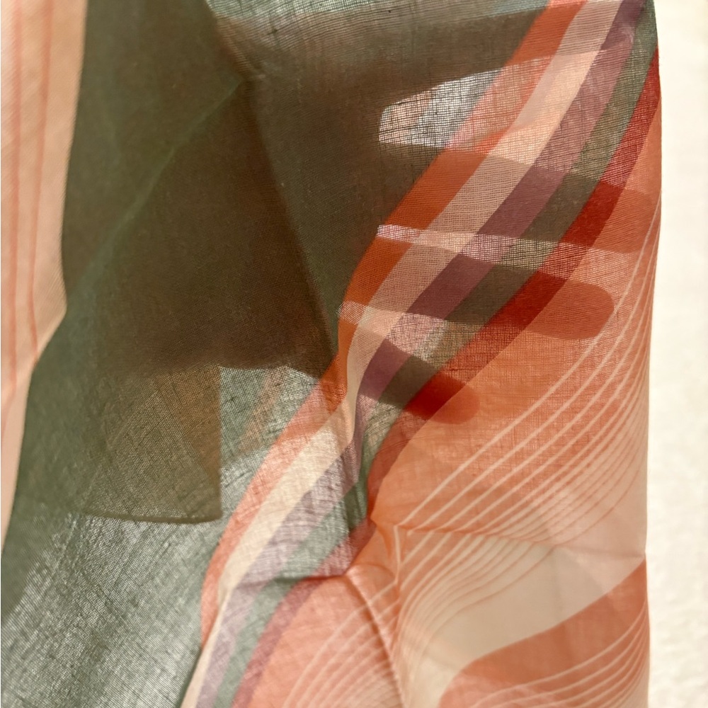 21x21 Plaid Scarf Bandana Vintage Carol Laurie 1970’s Square - Picture 14 of 14
